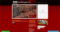 Desktop Screenshot of dvd-peliculas.com